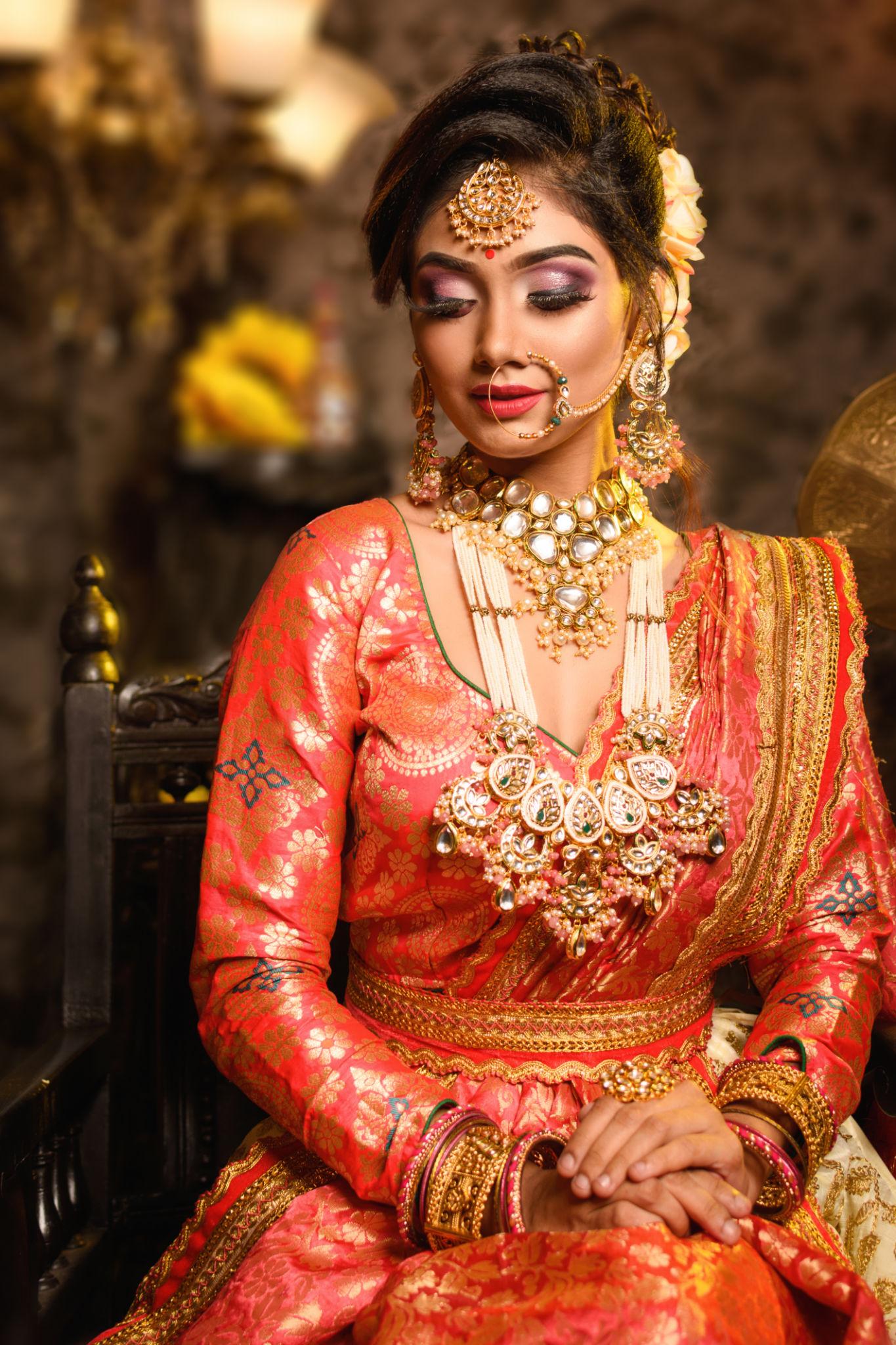 Traditional Bridal Look